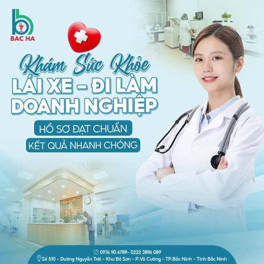 KHÁM SỨC KHỎE LÁI XE - KHÁM SỨC KHỎE ĐI LÀM - KHÁM SỨC KHỎE NGHỀ NGHIỆP